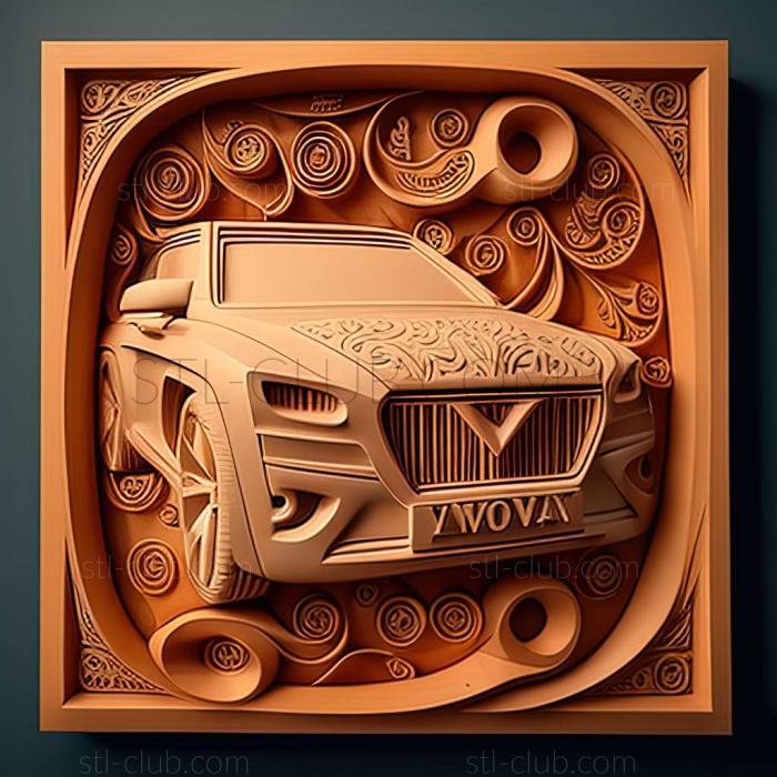 3D модель Volvo LV4 (STL)